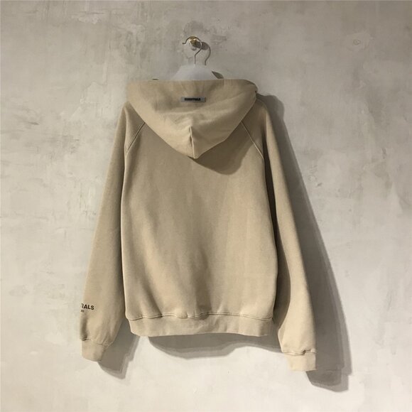 Fear of God Khaki Hooded Sweatshirt - Picture 2 of 7